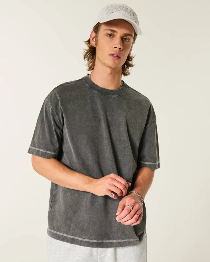 JADOON SAMPS ARTICLE 2017 WASHED BLACK T-SHIRT